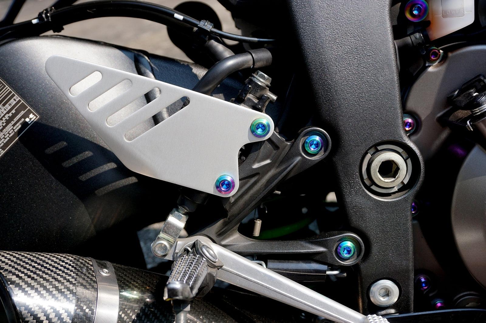 ZSPEC Titanium Dress Up Bolts® Fastener Kit for the Kawasaki Ninja 636 ZX6R Keywords Upgrade Modification Aero Titanium Hardware Hobby Garage Car Fairings Motorcycle Crotch Rocket Moto