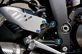 ZSPEC Titanium Dress Up Bolts® Fastener Kit for the Kawasaki Ninja 636 ZX6R Keywords Upgrade Modification Aero Titanium Hardware Hobby Garage Car Fairings Motorcycle Crotch Rocket Moto