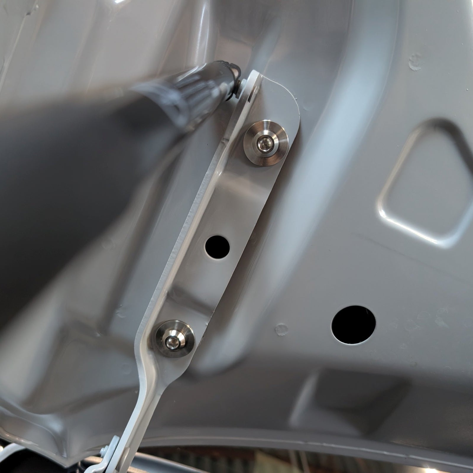 ZSPEC Hood Fastener Kit for 2021+ Kia K5 Sedan (DL3), Titanium - ZSPEC Design LLC