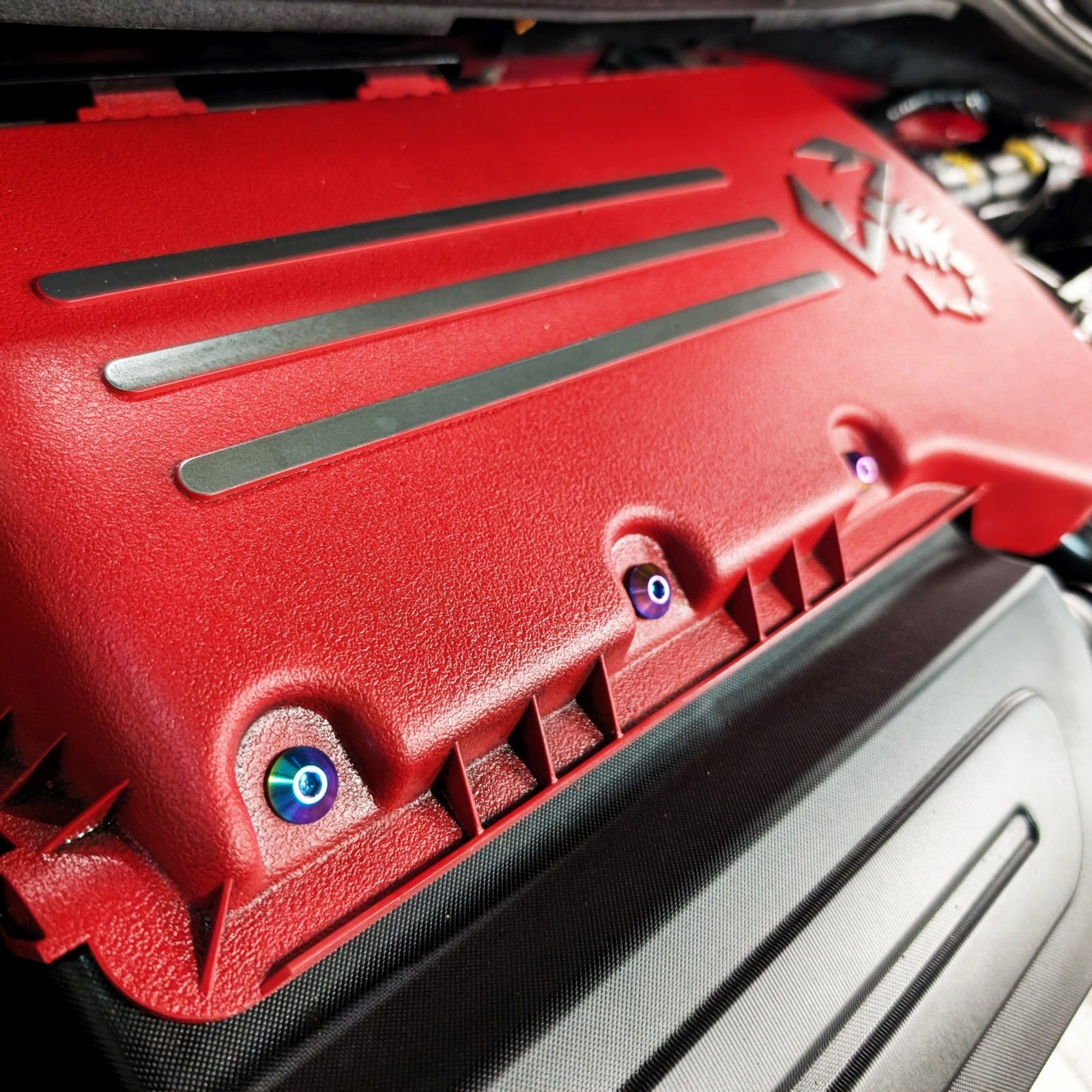 ZSPEC Staged Dress Up Bolts Fastener Hardware Kit for '07-25 Fiat 500 & Abarth Titanium Grade-5 - ZSPEC Design LLC