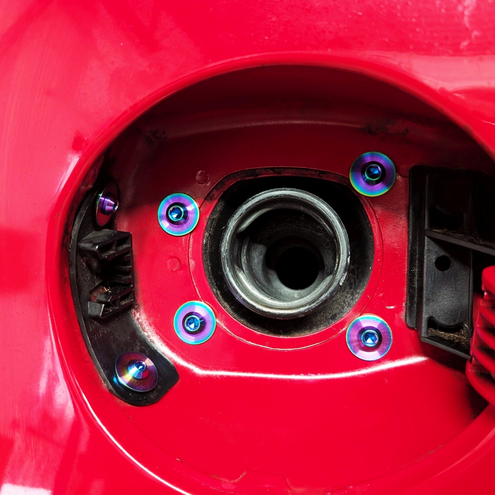 ZSPEC Staged Dress Up Bolts Fastener Hardware Kit for '07-25 Fiat 500 & Abarth Titanium Grade-5 - ZSPEC Design LLC