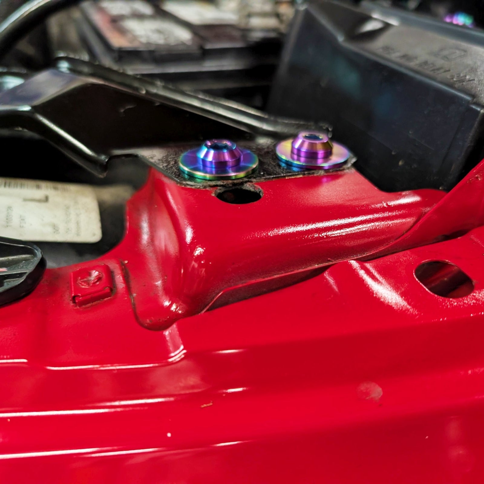 ZSPEC Staged Dress Up Bolts Fastener Hardware Kit for '07-25 Fiat 500 & Abarth Titanium Grade-5 - ZSPEC Design LLC