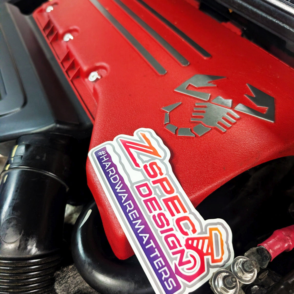 ZSPEC Stage-2 Hardware Kit, Fiat 500 & Abarth, Stainless & Billet Dress Up Bolts Washers Hardware - ZSPEC Design LLC