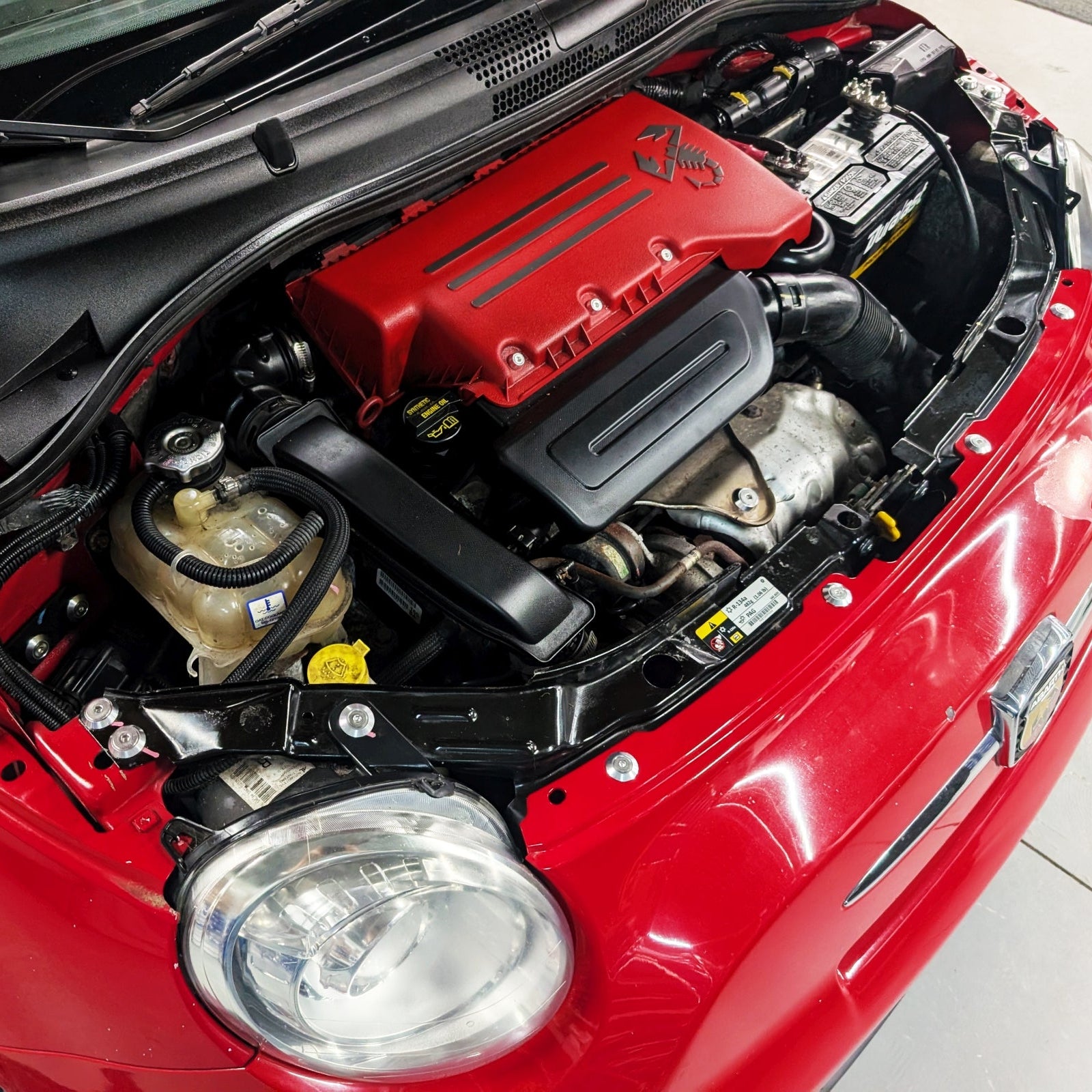 ZSPEC Stage-2 Hardware Kit, Fiat 500 & Abarth, Stainless & Billet Dress Up Bolts Washers Hardware - ZSPEC Design LLC