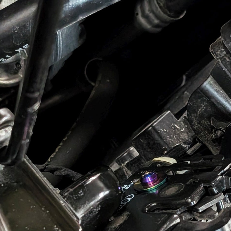 ZSPEC Hood Catches & Latches Titanium Hardware for the '22+ VW MK8 Golf GTi