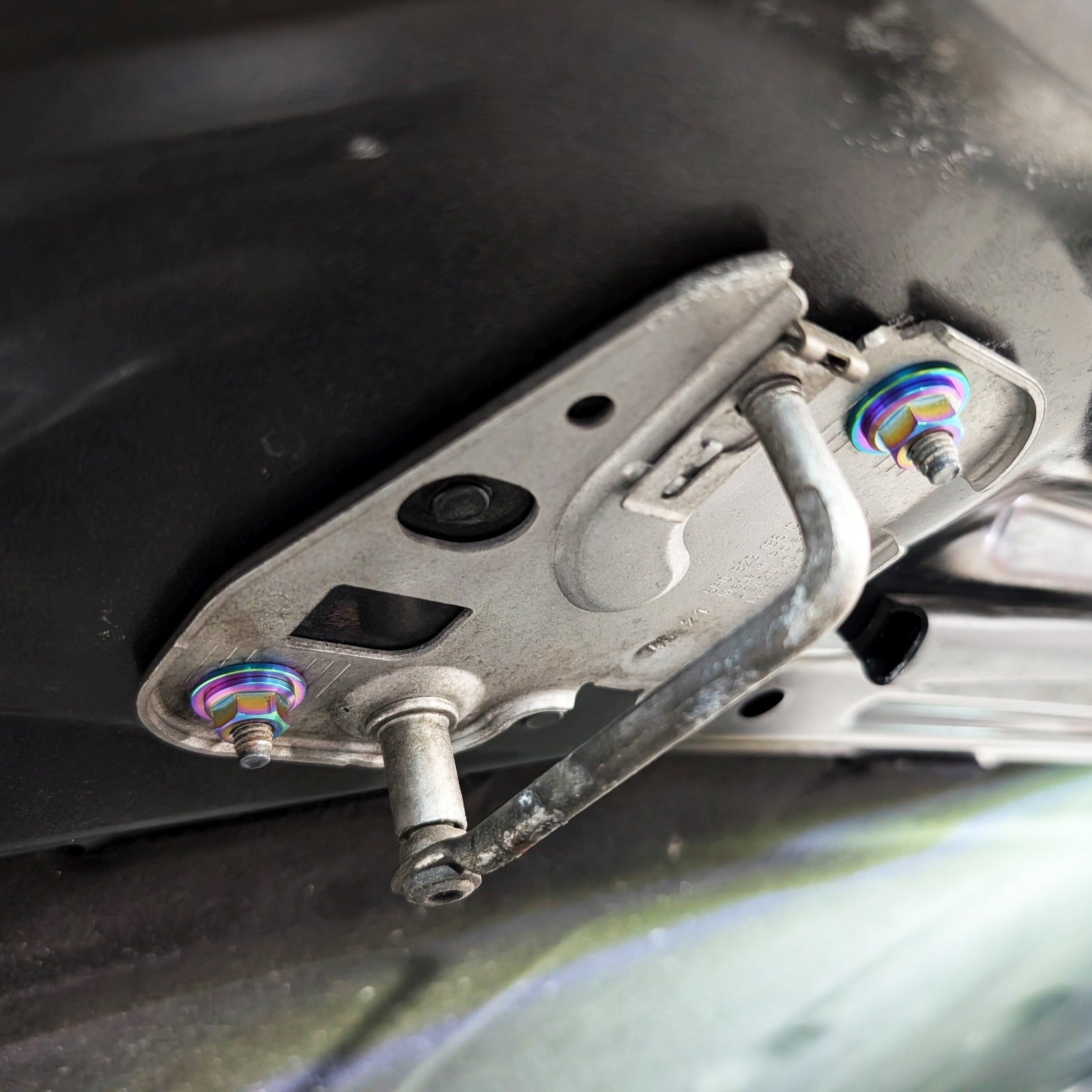 ZSPEC Hood Catches & Latches Titanium Hardware for the '22+ VW MK8 Gol