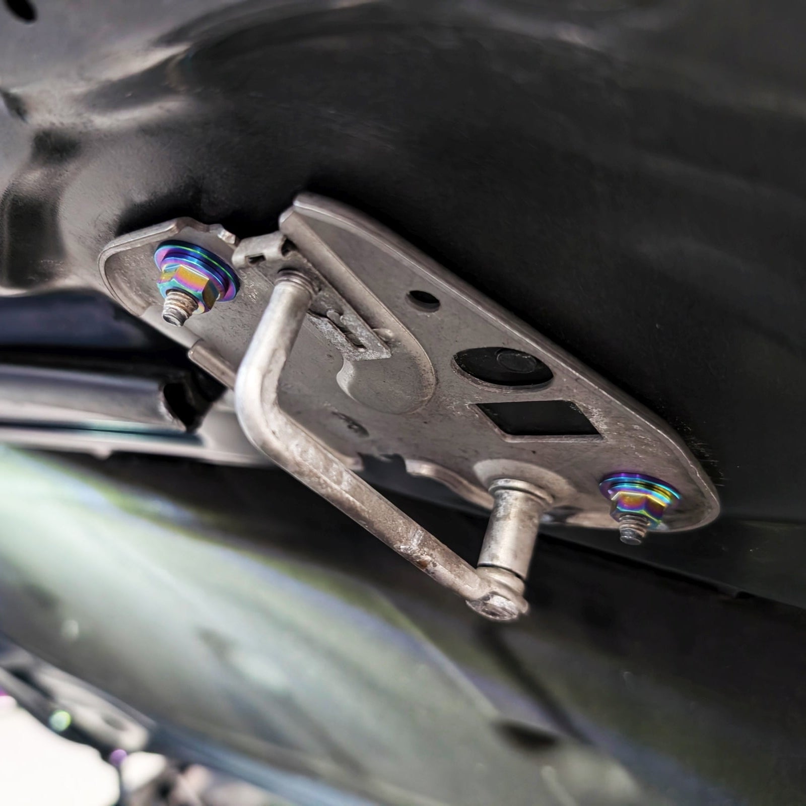 ZSPEC Hood Catches & Latches Titanium Hardware for the '22+ VW MK8 Gol