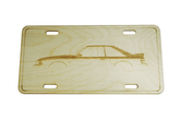 ZSPEC Ford Fox-Body Mustang License Plate, Birch, Ornament for Office, Garage or Man-Cave