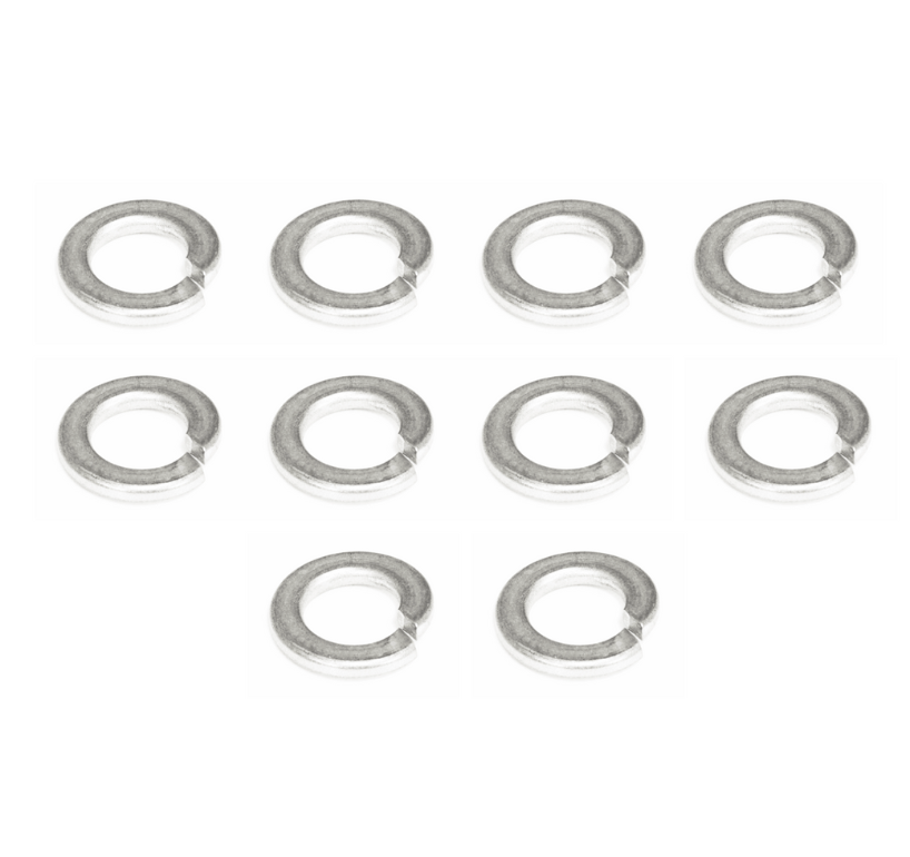 ZSPEC M6 Lock Washers, SUS304 Stainless Steel, 10-Pack - ZSPEC Design LLC - Hardware Fasteners - 10-pack, lock, m6, stainless, Washer - zspecdesign.com