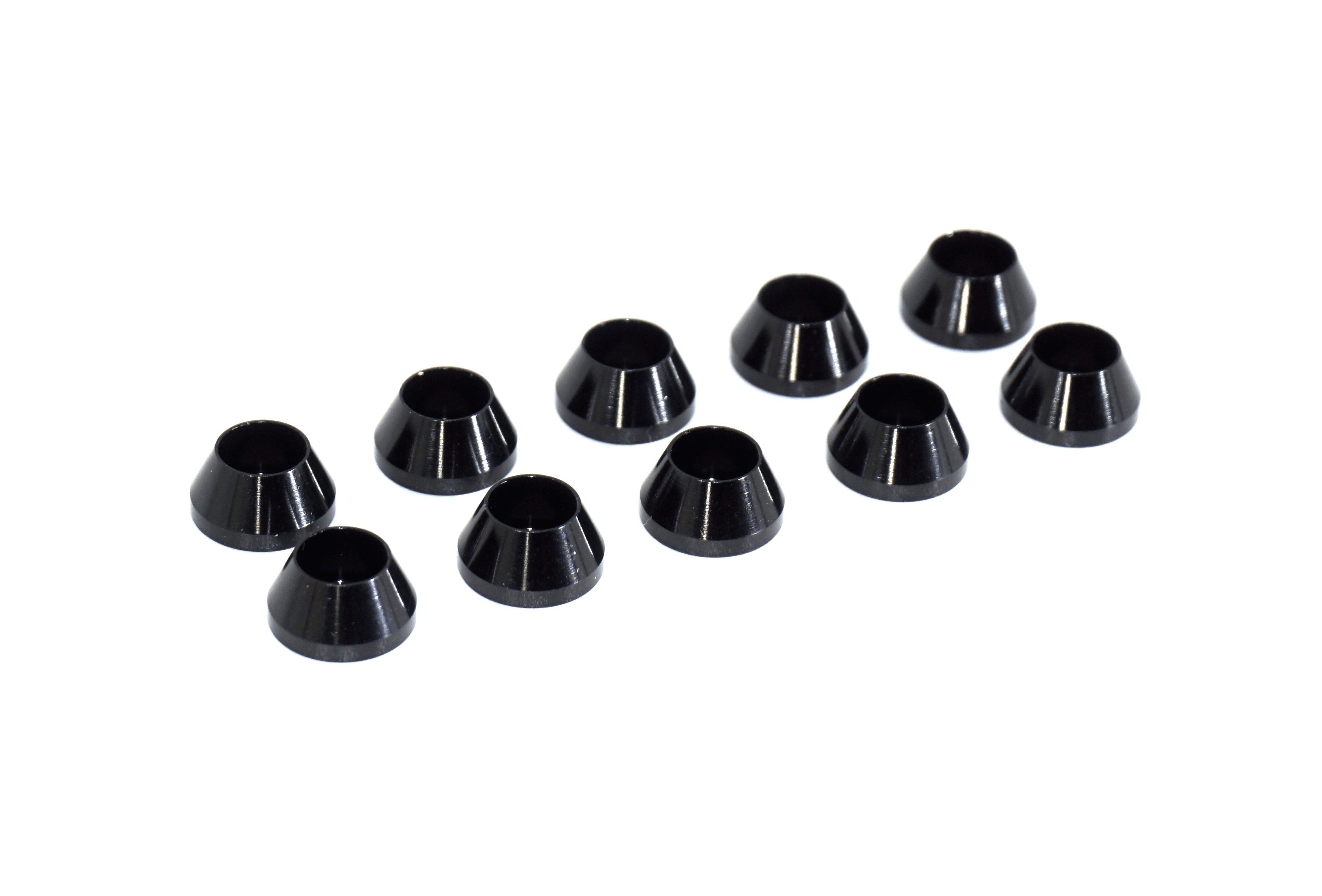 ZSPEC M3 Angled Cup Finish Washers for SHSC Socket-Cap Fasteners, 10-Pack - ZSPEC Design LLC - Hardware Fasteners - 10-pack, angled, billet hardware, Dress Up Washer, Fastener, m2, shsc - zspecdesign.com