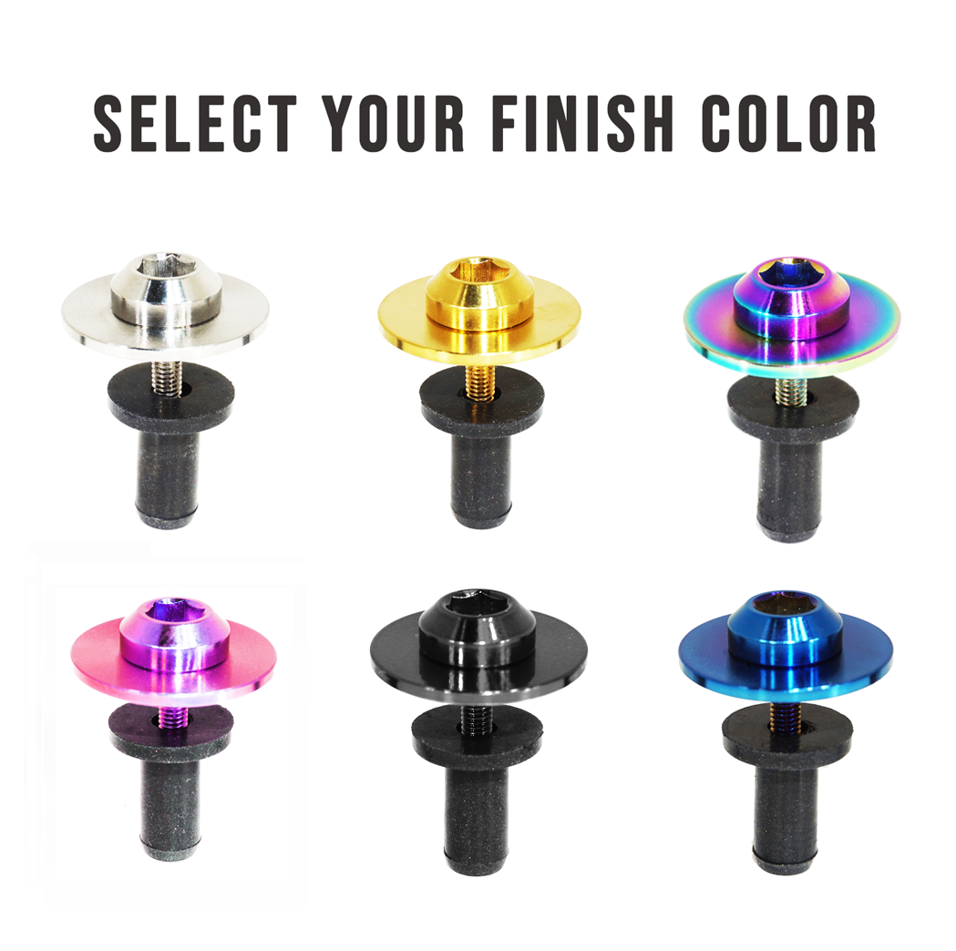 ZSPEC Plastic Clips Hardware Kit for Lexus LC 500, Titanium w/ Well Nuts

Grade-5 Titanium (40-45% weight-savings, non-corrosive) 

Engines: 2UR-GSE