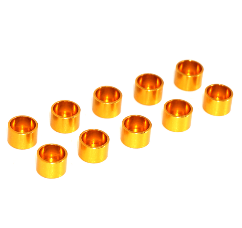 ZSPEC M3 Straight Up Finish Washers, 10-Pack - ZSPEC Design LLC - Hardware Fasteners - 10-pack, angled, billet hardware, Dress Up Washer, Fastener, m3, shsc - zspecdesign.com
