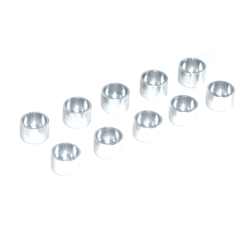 ZSPEC M3 Straight Up Finish Washers, 10-Pack - ZSPEC Design LLC - Hardware Fasteners - 10-pack, angled, billet hardware, Dress Up Washer, Fastener, m3, shsc - zspecdesign.com