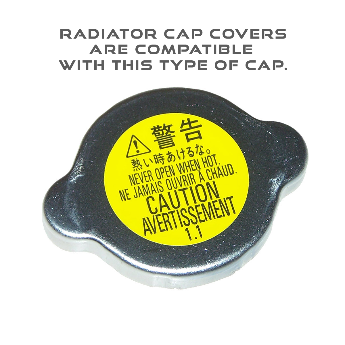 Billet Aluminum Radiator Cap Cover for Mazda Vehicles | ZSPEC Design LLC