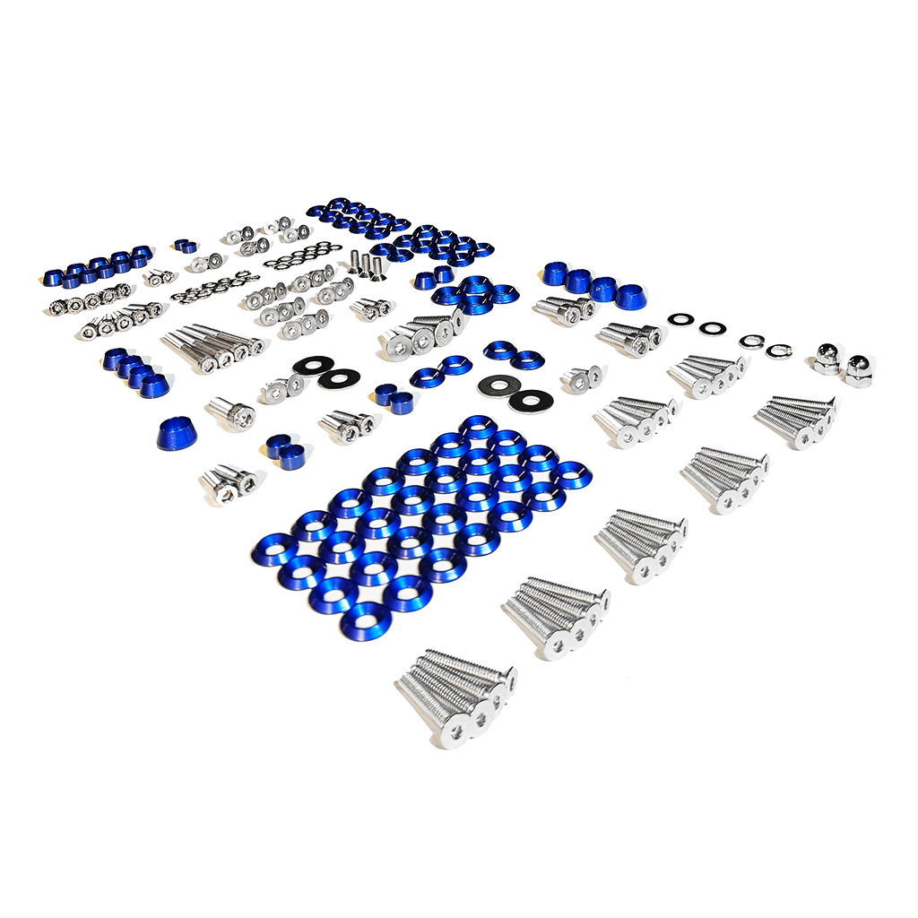 ZSPEC "Stage 3" Dress Up Bolts® Fastener Kit for '05-14 Ford Mustang V8 S197, Stainless & Billet - ZSPEC Design LLC - Hardware Fasteners - Fastener Kit, ford, mustang, s197, stage 3, v6 - zspecdesign.com