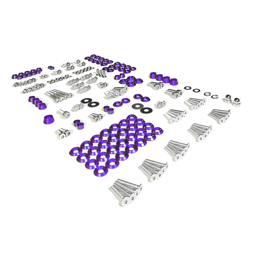 ZSPEC "Stage 3" Dress Up Bolts® Fastener Kit for '05-14 Ford Mustang V8 S197, Stainless & Billet - ZSPEC Design LLC - Hardware Fasteners - Fastener Kit, ford, mustang, s197, stage 3, v6 - zspecdesign.com