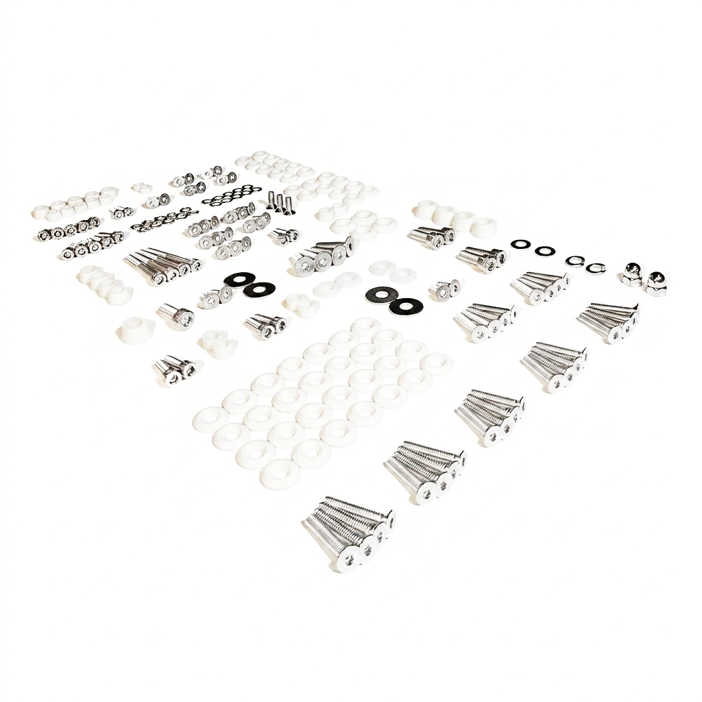 ZSPEC "Stage 3" Dress Up Bolts® Fastener Kit for '05-14 Ford Mustang V8 S197, Stainless & Billet - ZSPEC Design LLC - Hardware Fasteners - Fastener Kit, ford, mustang, s197, stage 3, v6 - zspecdesign.com