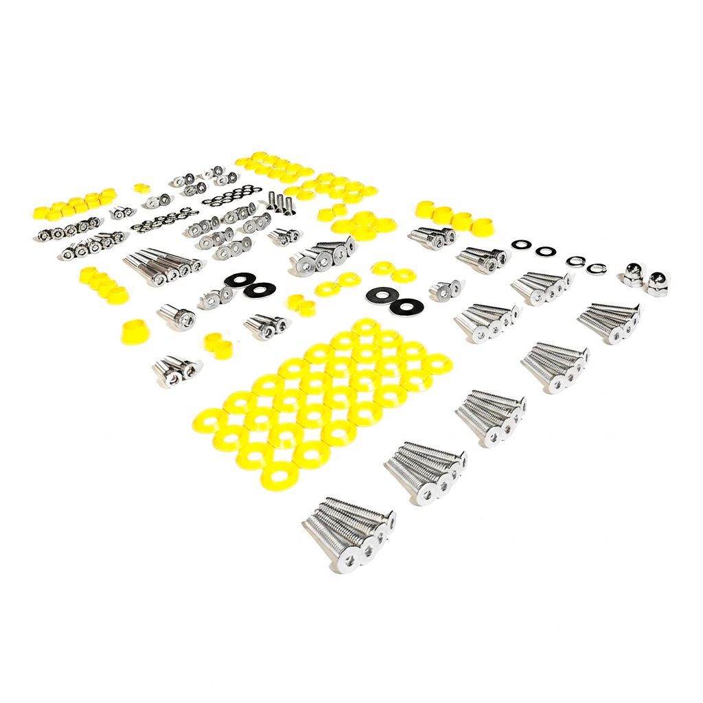ZSPEC "Stage 3" Dress Up Bolts® Fastener Kit for '05-14 Ford Mustang V8 S197, Stainless & Billet - ZSPEC Design LLC - Hardware Fasteners - Fastener Kit, ford, mustang, s197, stage 3, v6 - zspecdesign.com