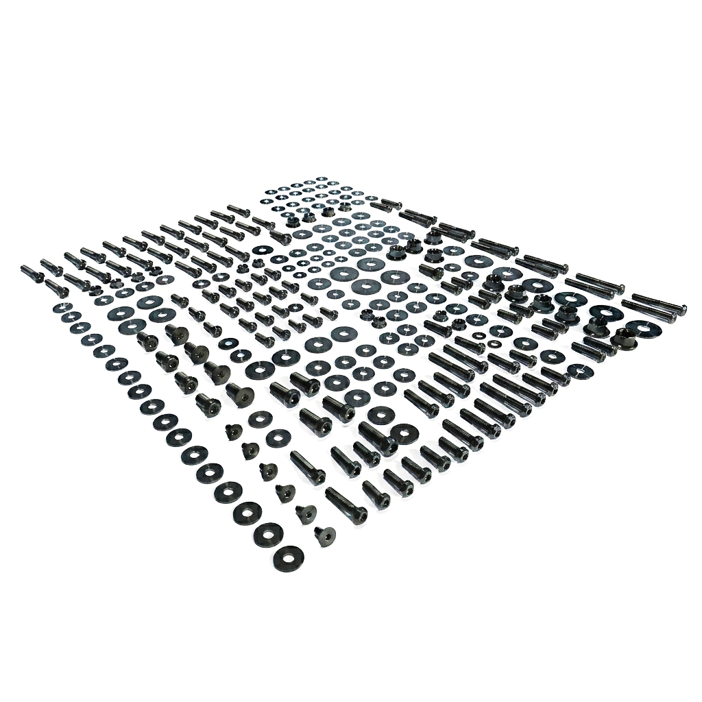 ZSPEC Stage-3 Dress Up Bolts® Fastener Kit for '15-23 Ford Mustang GT500 S550, Titanium - ZSPEC Design LLC - Hardware Fasteners - Fastener Kit, ford, mustang, s550, stage 2 - zspecdesign.com