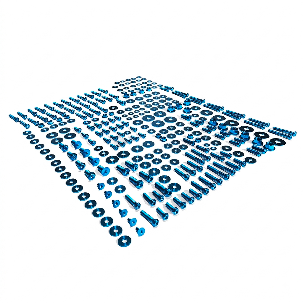 ZSPEC Stage-3 Dress Up Bolts® Fastener Kit for '15-23 Ford Mustang GT500 S550, Titanium - ZSPEC Design LLC - Hardware Fasteners - Fastener Kit, ford, mustang, s550, stage 2 - zspecdesign.com