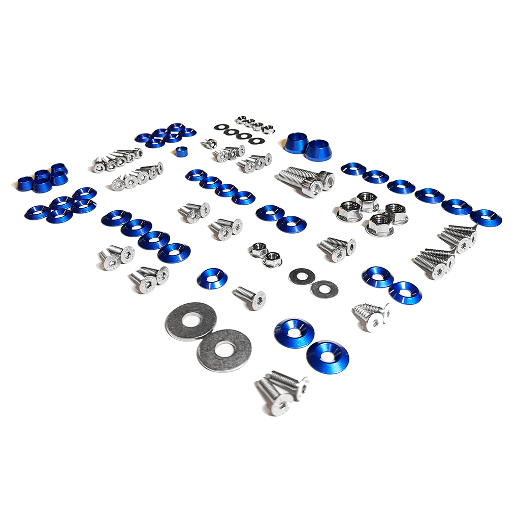 ZSPEC Stage-1 Dress Up Bolts® Fastener Kit for Ford Mustang SN95 V8, Stainless & Billet - ZSPEC Design LLC - Hardware Fasteners - Fastener Kit, ford, mustang, sn95, stage 1 - zspecdesign.com