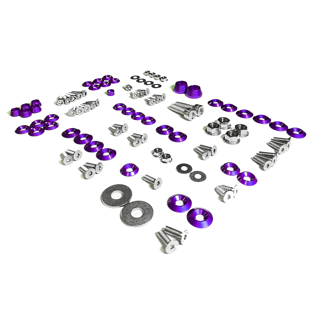 ZSPEC Stage-1 Dress Up Bolts® Fastener Kit for Ford Mustang SN95 V8, Stainless & Billet - ZSPEC Design LLC - Hardware Fasteners - Fastener Kit, ford, mustang, sn95, stage 1 - zspecdesign.com