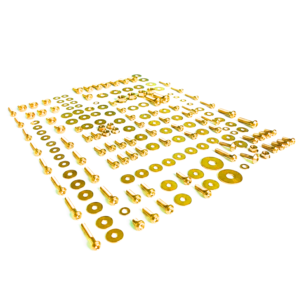 ZSPEC Stage-2 Dress Up Bolts® Fastener Kit for Ford Mustang SN95 V8, Titanium - ZSPEC Design LLC - Hardware Fasteners - Fastener Kit, ford, mustang, sn95, stage 2 - zspecdesign.com