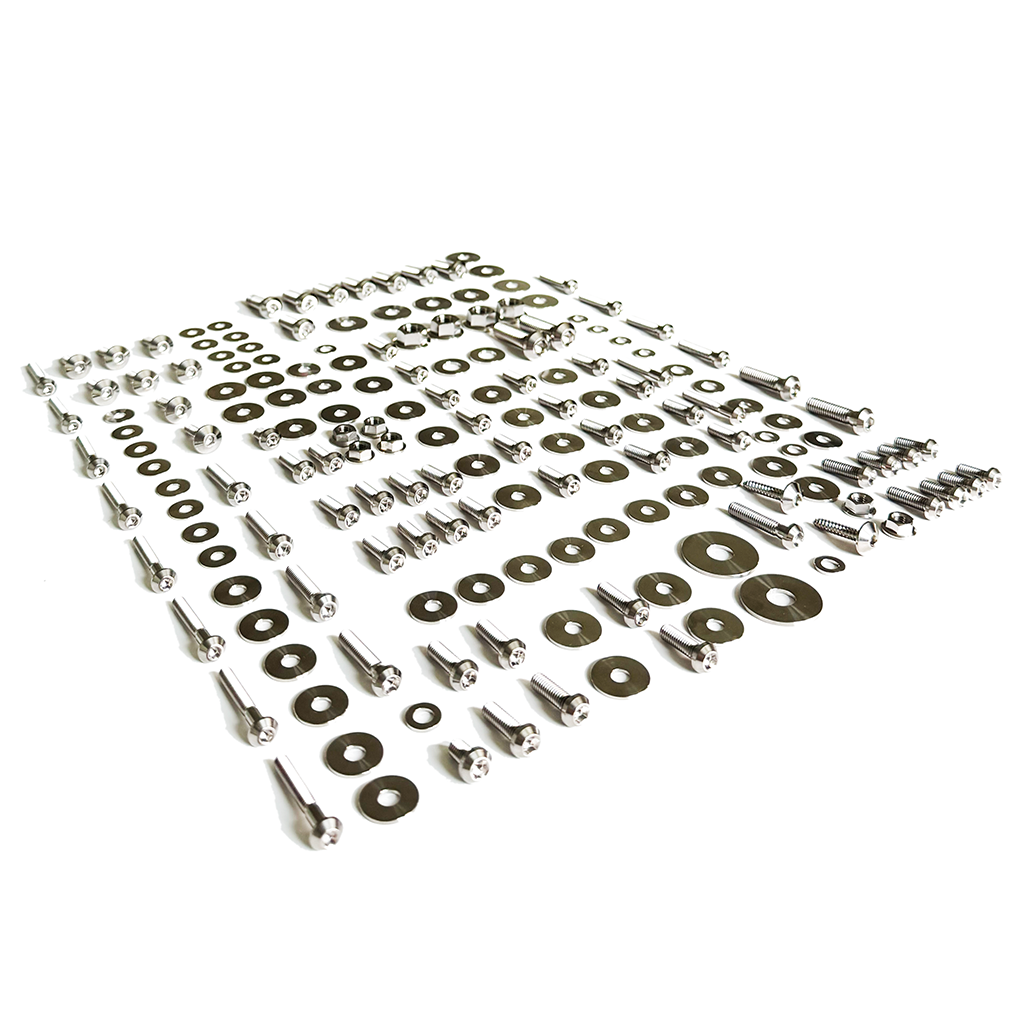 ZSPEC Stage-2 Dress Up Bolts® Fastener Kit for Ford Mustang SN95 V8, Titanium - ZSPEC Design LLC - Hardware Fasteners - Fastener Kit, ford, mustang, sn95, stage 2 - zspecdesign.com