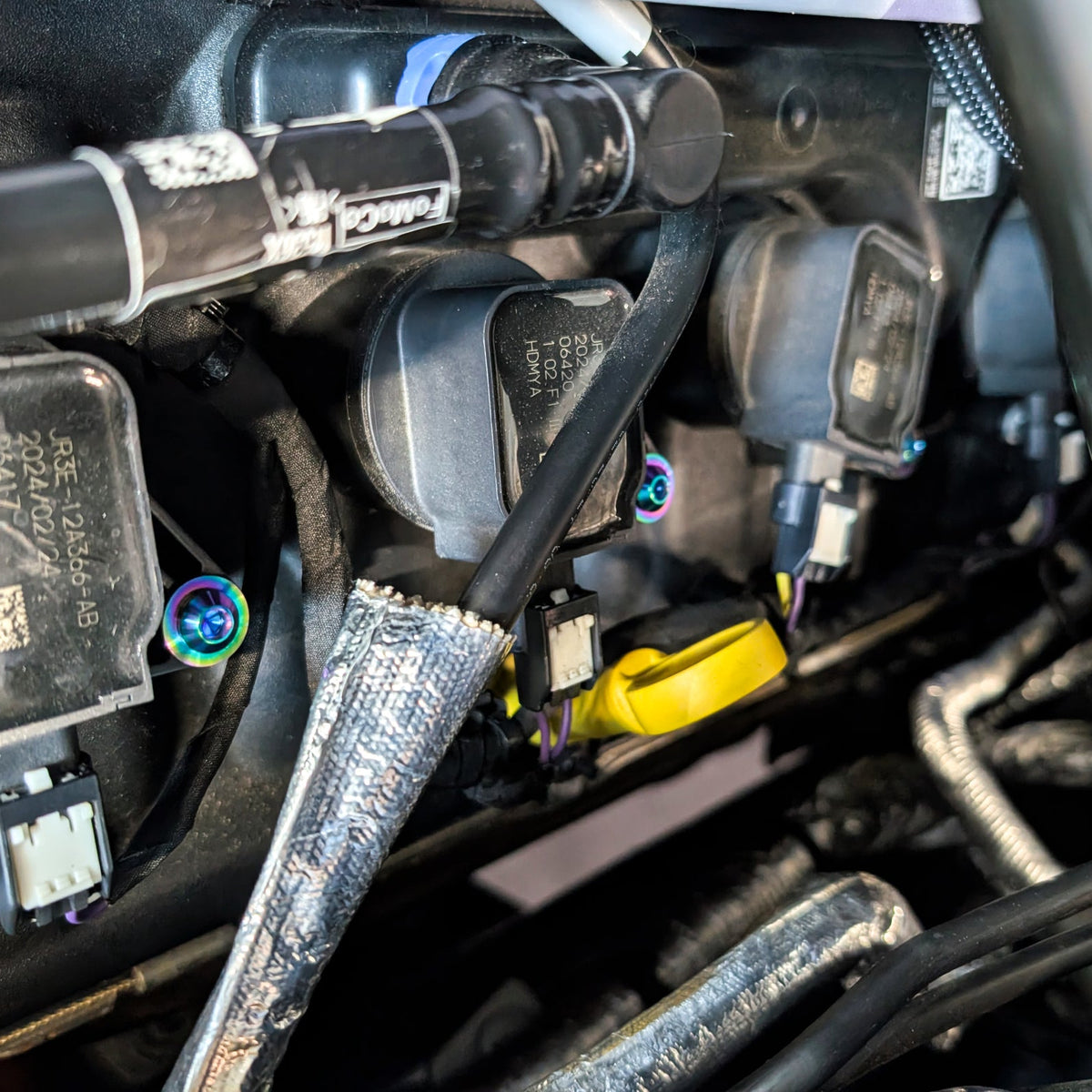 Mustang S650 Titanium Dress Up Fasteners Bolts Kit | ZSPEC Design