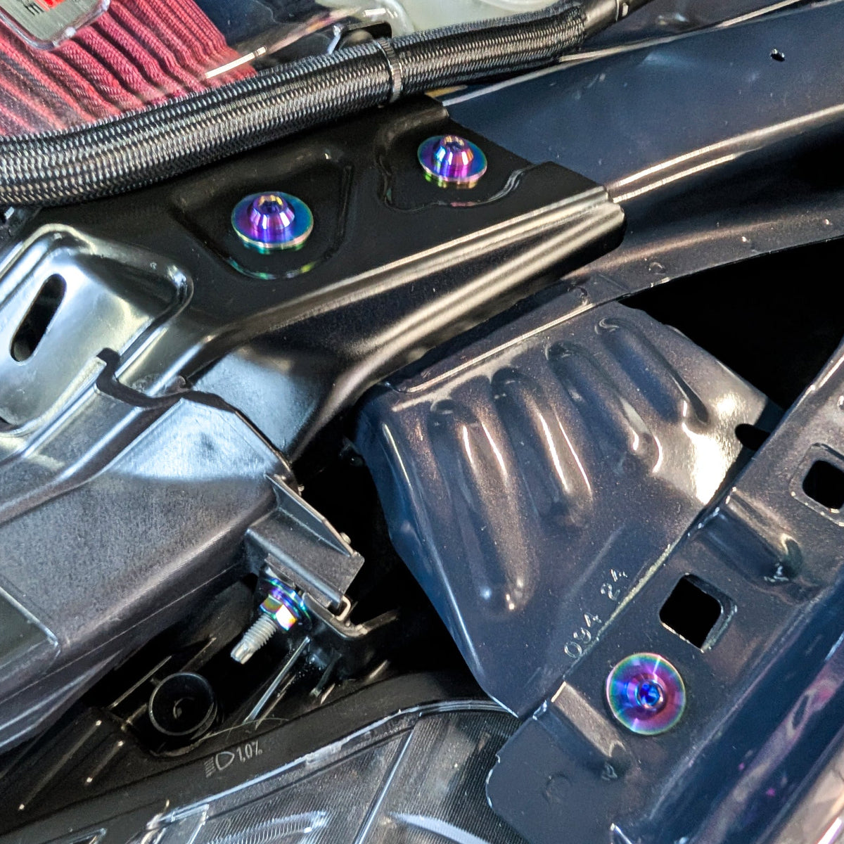 Mustang S650 Titanium Dress Up Fasteners Bolts Kit | ZSPEC Design
