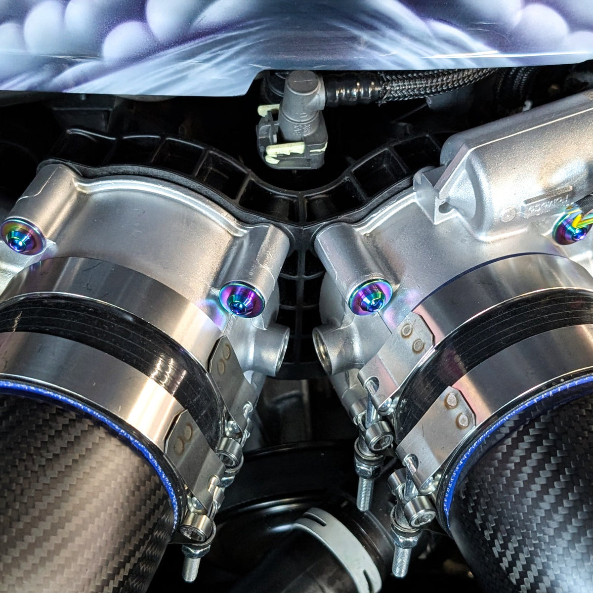 Mustang S650 Titanium Dress Up Fasteners Bolts Kit | ZSPEC Design