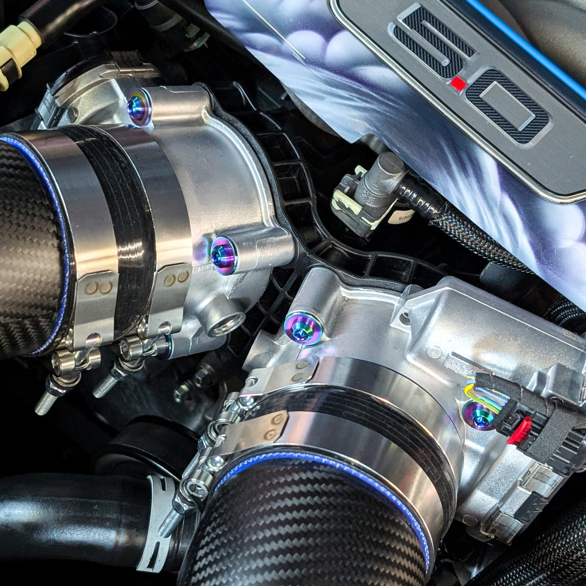 Mustang S650 Titanium Dress Up Fasteners Bolts Kit | ZSPEC Design
