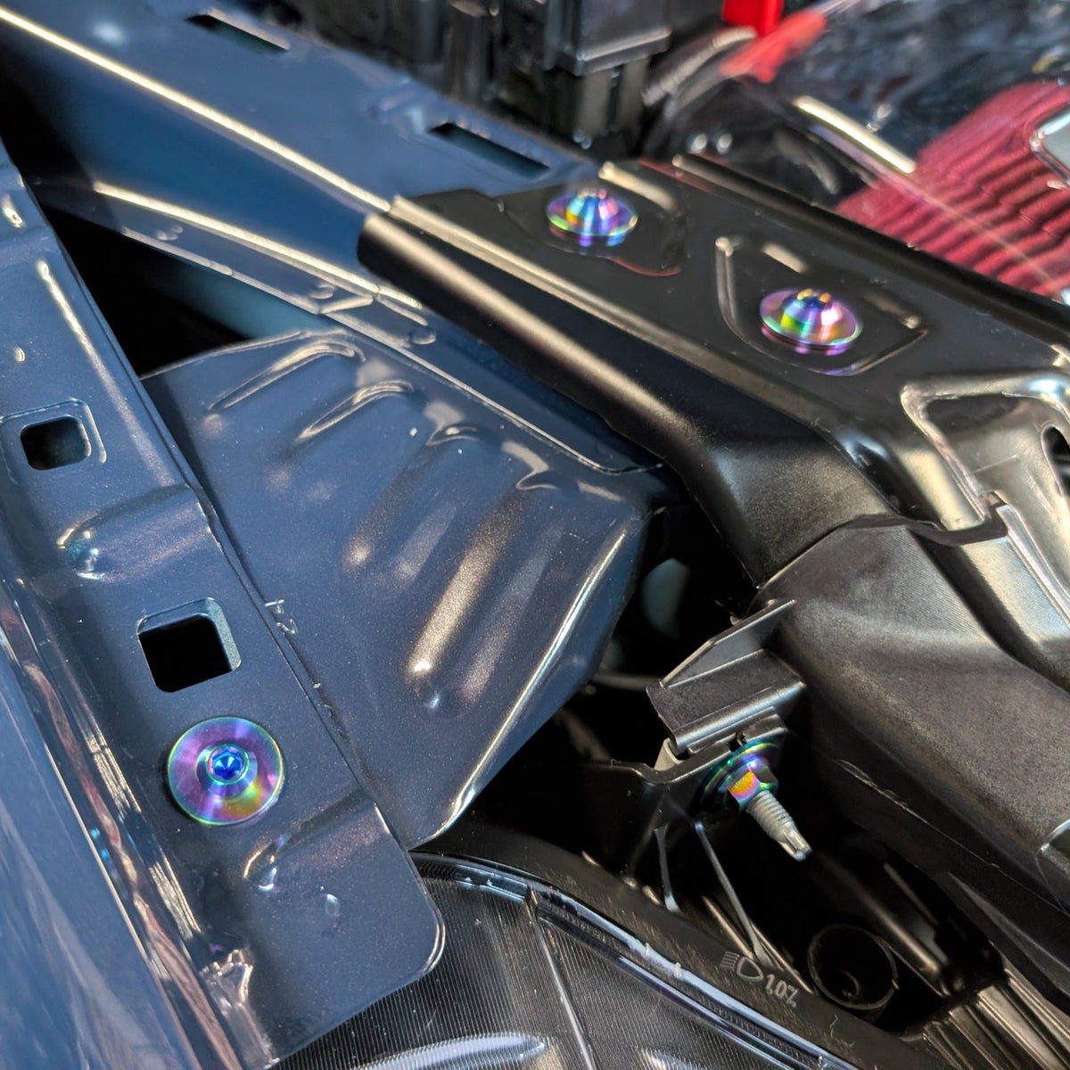 Mustang S650 Titanium Dress Up Fasteners Bolts Kit | ZSPEC Design