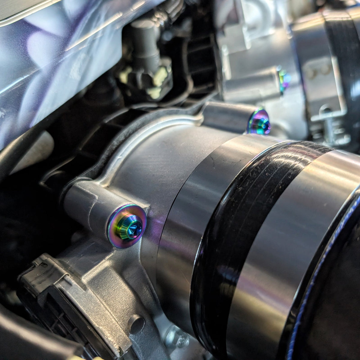 Mustang S650 Titanium Dress Up Fasteners Bolts Kit | ZSPEC Design
