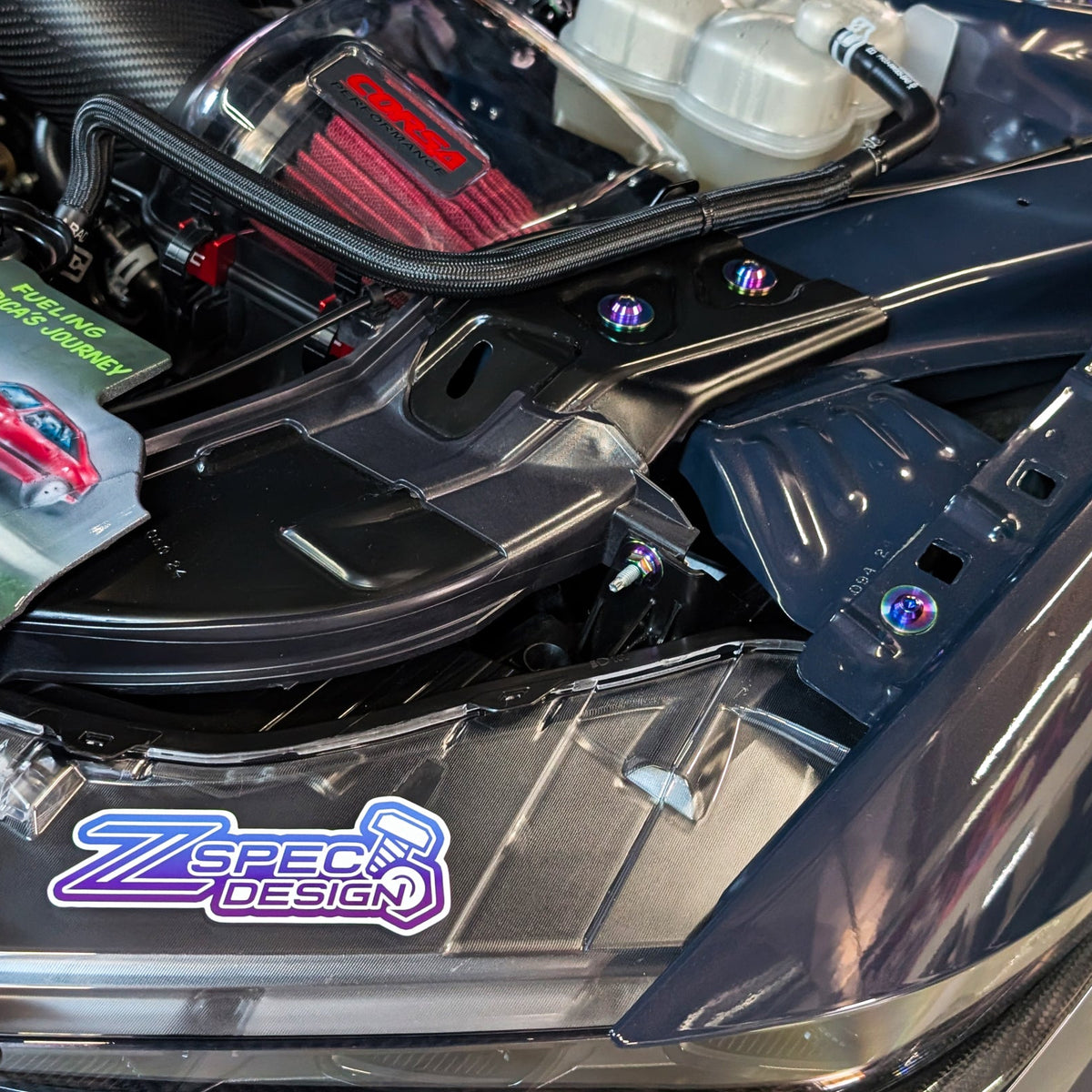 Mustang S650 Titanium Dress Up Fasteners Bolts Kit | ZSPEC Design