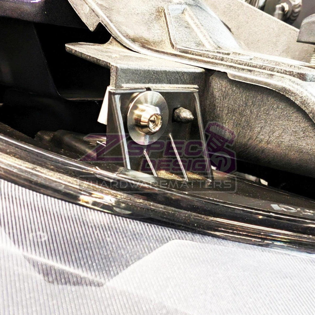 ZSPEC Stage-2 Dress Up Bolts® Fastener Kit for '15-23 Ford Mustang GT500 S550, Titanium - ZSPEC Design LLC - Hardware Fasteners - Fastener Kit, ford, mustang, s550, stage 2 - zspecdesign.com