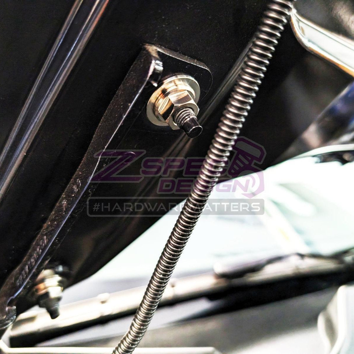 ZSPEC Stage-2 Dress Up Bolts® Fastener Kit for '15-23 Ford Mustang GT500 S550, Titanium - ZSPEC Design LLC - Hardware Fasteners - Fastener Kit, ford, mustang, s550, stage 2 - zspecdesign.com