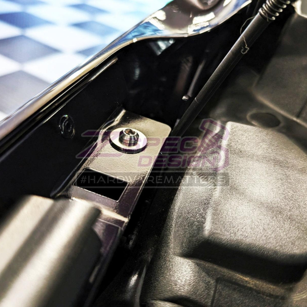 ZSPEC Stage-2 Dress Up Bolts® Fastener Kit for '15-23 Ford Mustang GT500 S550, Titanium - ZSPEC Design LLC - Hardware Fasteners - Fastener Kit, ford, mustang, s550, stage 2 - zspecdesign.com
