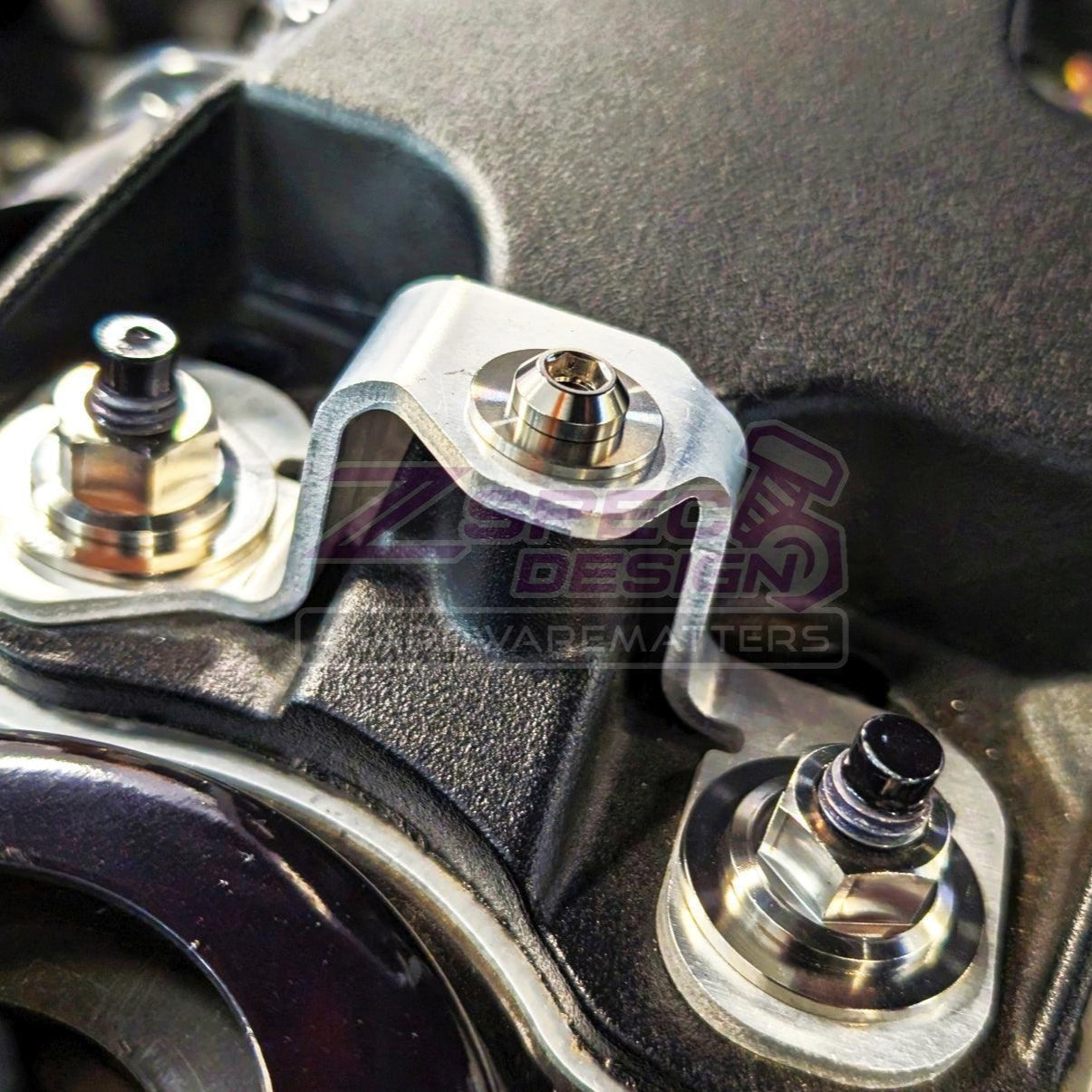 ZSPEC Stage-2 Dress Up Bolts® Fastener Kit for '15-23 Ford Mustang GT500 S550, Titanium - ZSPEC Design LLC - Hardware Fasteners - Fastener Kit, ford, mustang, s550, stage 2 - zspecdesign.com
