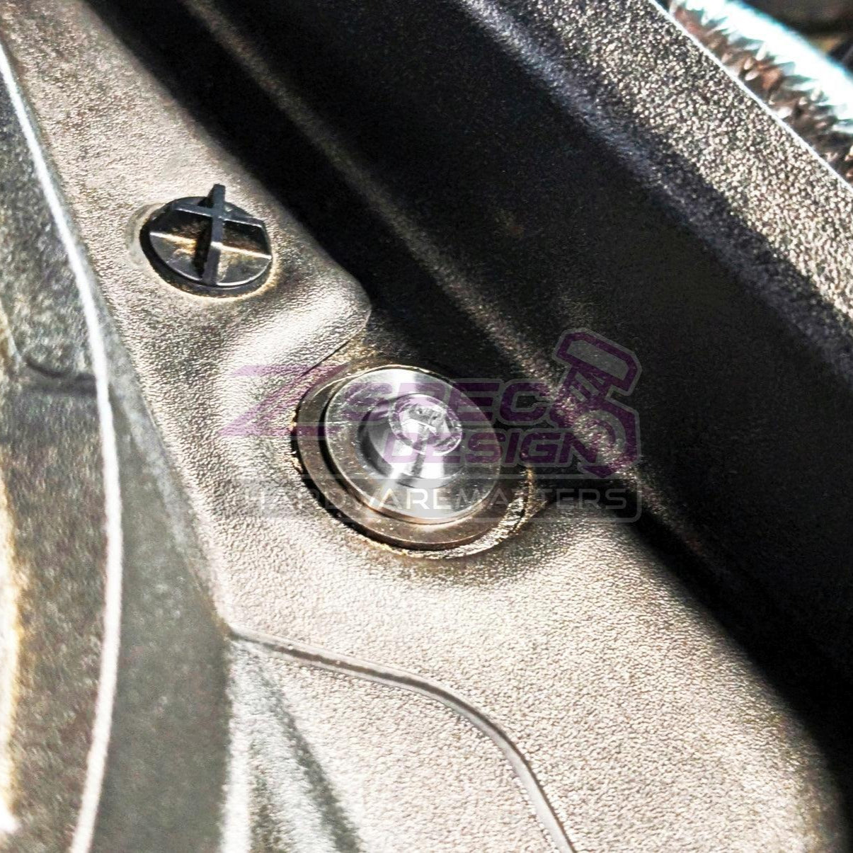 ZSPEC Stage-2 Dress Up Bolts® Fastener Kit for '15-23 Ford Mustang GT500 S550, Titanium - ZSPEC Design LLC - Hardware Fasteners - Fastener Kit, ford, mustang, s550, stage 2 - zspecdesign.com