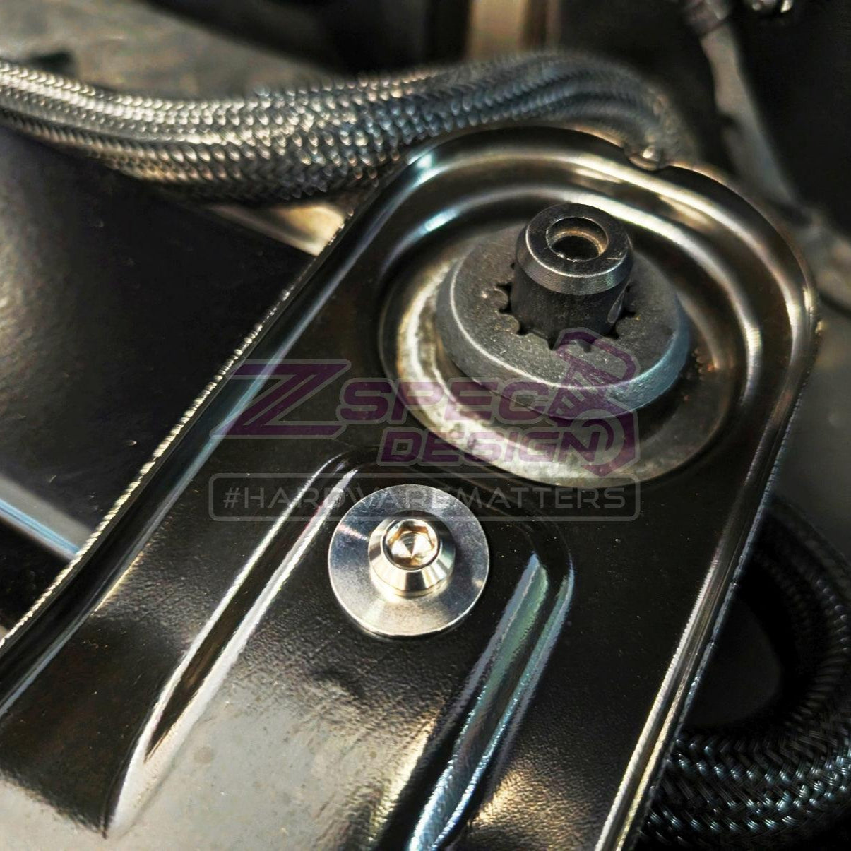 ZSPEC Stage-2 Dress Up Bolts® Fastener Kit for '15-23 Ford Mustang GT500 S550, Titanium - ZSPEC Design LLC - Hardware Fasteners - Fastener Kit, ford, mustang, s550, stage 2 - zspecdesign.com