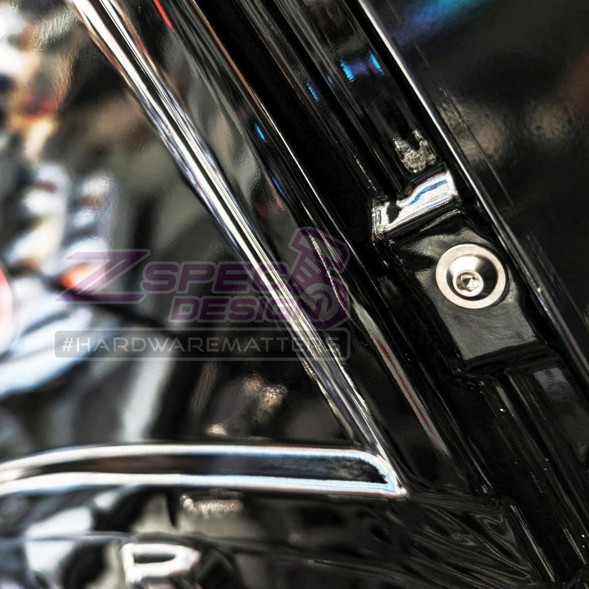 ZSPEC Stage-2 Dress Up Bolts® Fastener Kit for '15-23 Ford Mustang GT500 S550, Titanium - ZSPEC Design LLC - Hardware Fasteners - Fastener Kit, ford, mustang, s550, stage 2 - zspecdesign.com