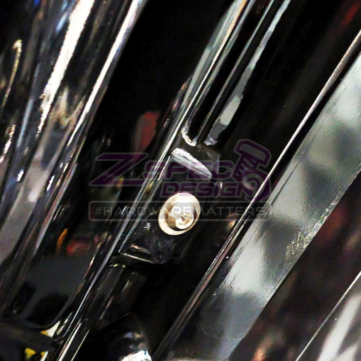 ZSPEC Stage-2 Dress Up Bolts® Fastener Kit for '15-23 Ford Mustang GT500 S550, Titanium - ZSPEC Design LLC - Hardware Fasteners - Fastener Kit, ford, mustang, s550, stage 2 - zspecdesign.com