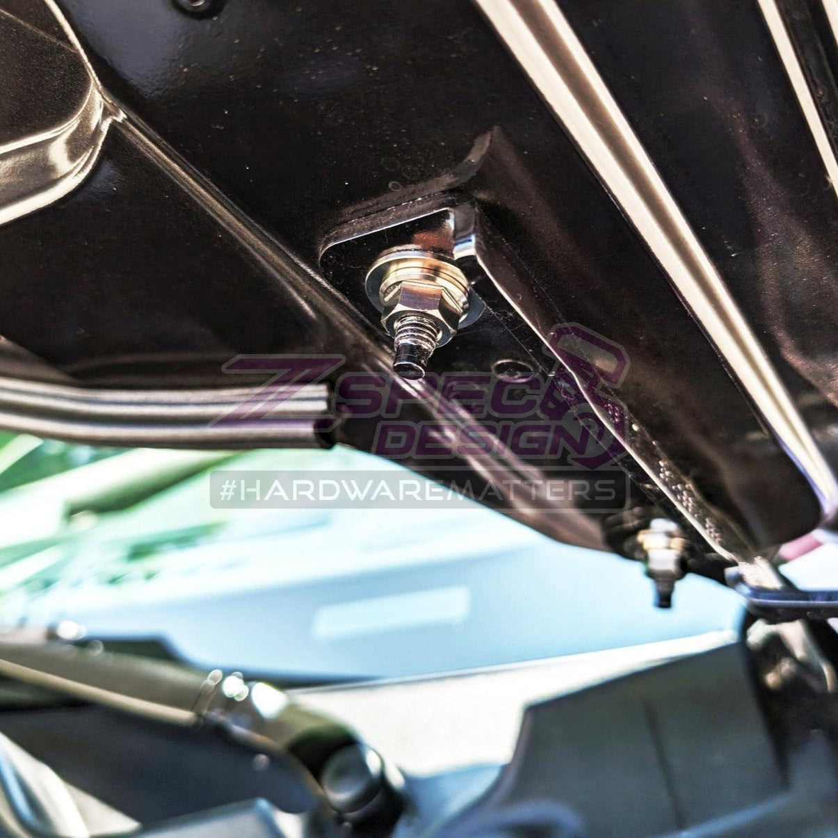 ZSPEC Stage-2 Dress Up Bolts® Fastener Kit for '15-23 Ford Mustang GT500 S550, Titanium - ZSPEC Design LLC - Hardware Fasteners - Fastener Kit, ford, mustang, s550, stage 2 - zspecdesign.com