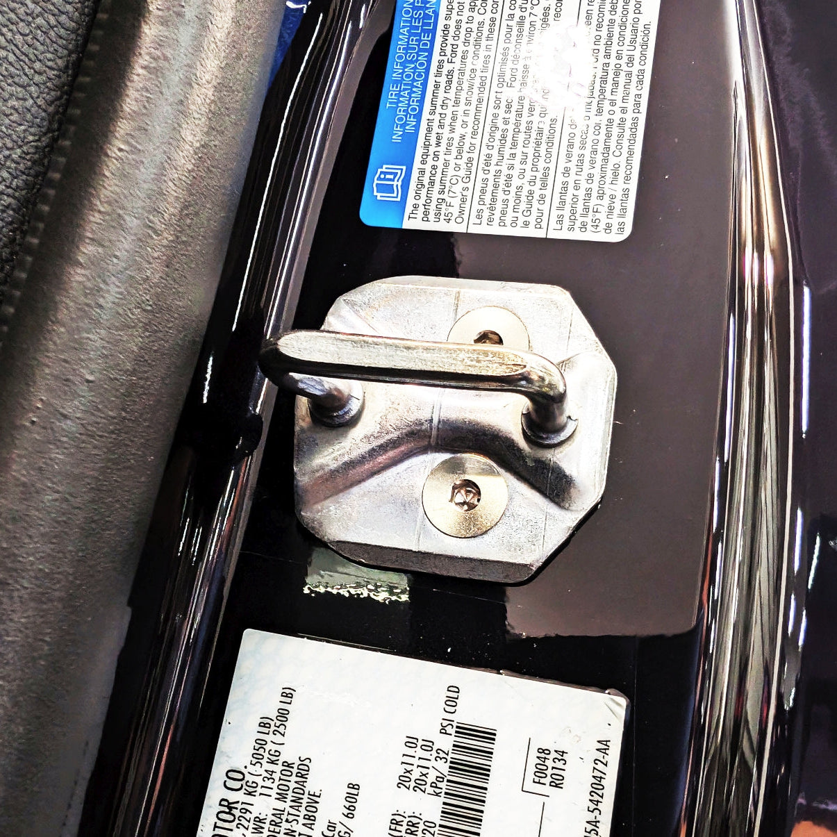 ZSPEC Door-Jams Fastener Kit for '15-23 Ford Mustang S550, Titanium

Lightweight Grade-5 Titanium
Bagged & Labeled 

Keywords: Engine Bay Car Show
