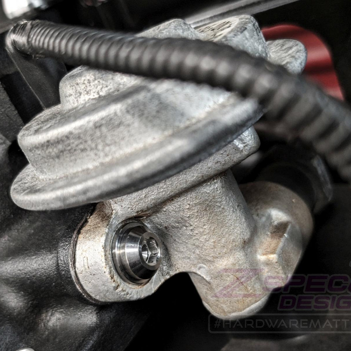 ZSPEC Stage-2 Dress Up Bolts® Fastener Kit for Ford Mustang SN95 V8, Titanium - ZSPEC Design LLC - Hardware Fasteners - Fastener Kit, ford, mustang, sn95, stage 2 - zspecdesign.com