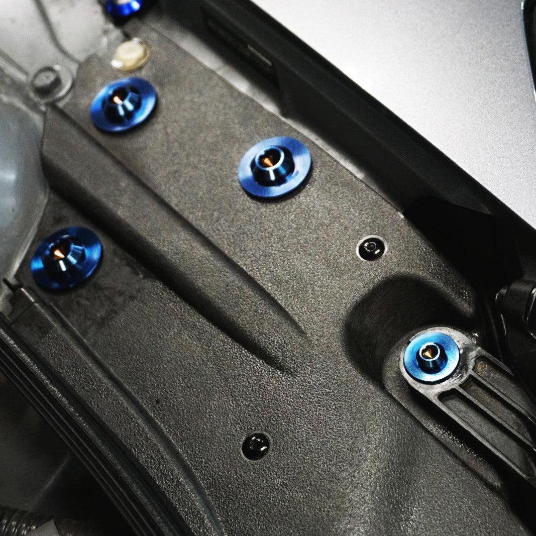 ZSPEC "Stage 3" Dress Up Bolts® Fastener Kit for '09-23 Nissan GTR (R35), Titanium - ZSPEC Design LLC - Hardware Fasteners - Fastener Kit, gt-r, gtr, nissan, r35, skyline, stage 3, titanium - zspecdesign.com