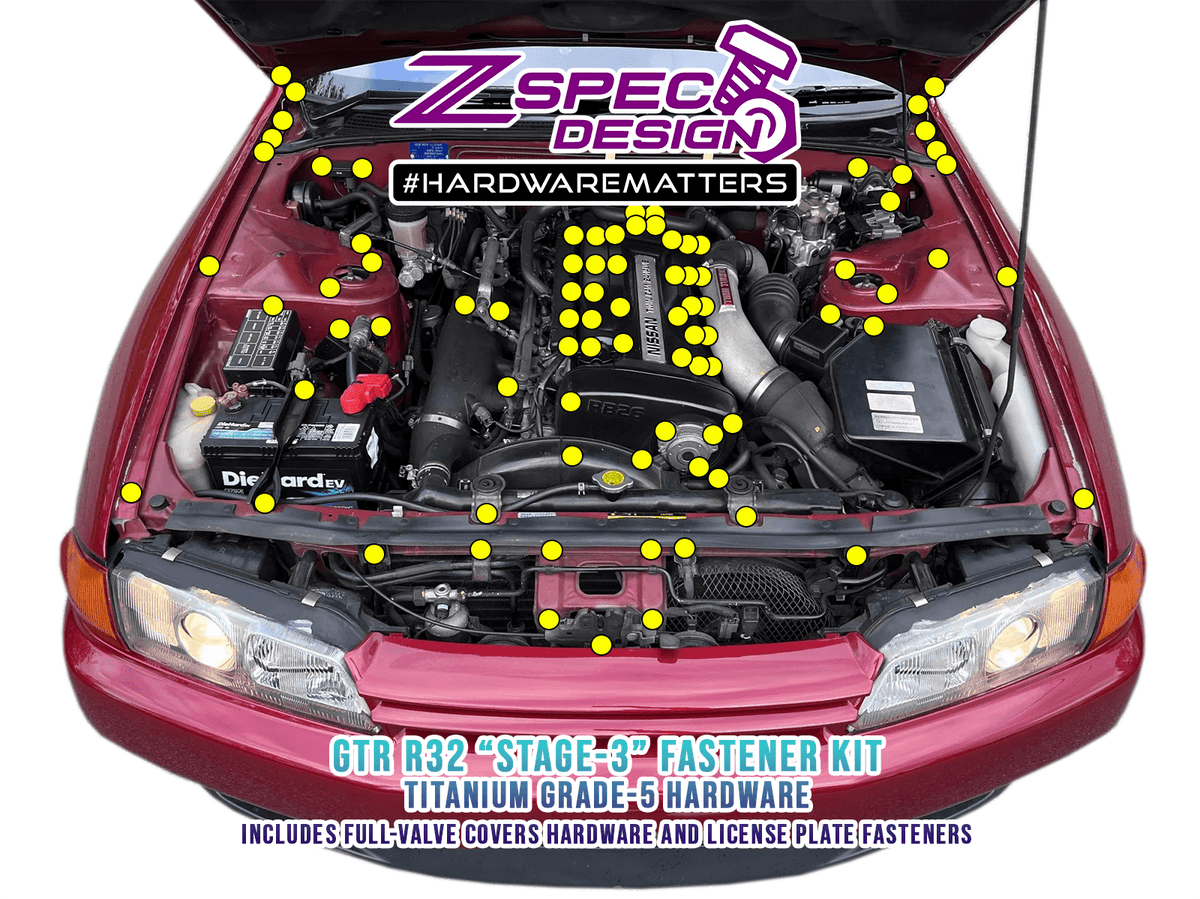 ZSPEC Stage-3 Dress Up Hardware Kit, Nissan Skyline GTR R32
