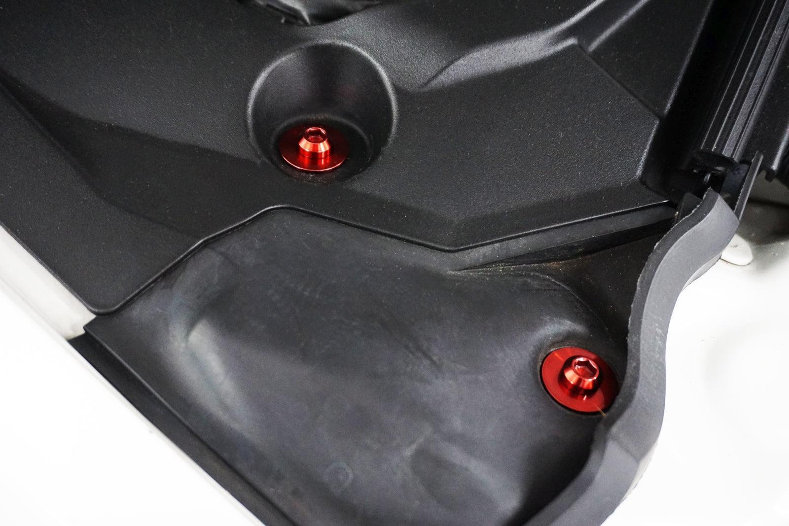 ZSPEC "Cowls & Service-Panels Only" Clips Replacement Kit for Nissan 350z Z33, Titanium - ZSPEC Design LLC - Hardware Fasteners - 350z, clip replacement, Fastener Kit, nissan, nissanz, titanium, z33 - zspecdesign.com