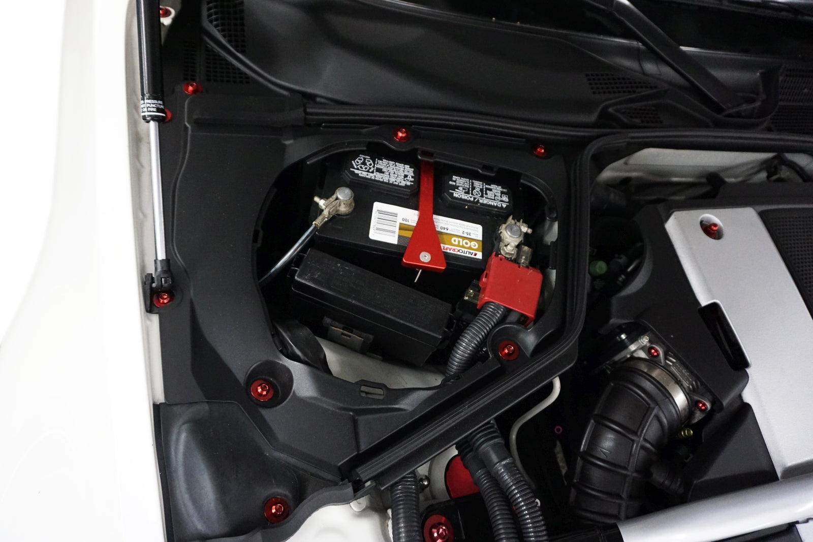 ZSPEC "Cowls & Service-Panels Only" Clips Replacement Kit for Nissan 350z Z33, Titanium - ZSPEC Design LLC - Hardware Fasteners - 350z, clip replacement, Fastener Kit, nissan, nissanz, titanium, z33 - zspecdesign.com
